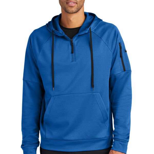 Run169 Therma FIT Pocket 1/4 Zip Fleece Hoodie Thumbnail